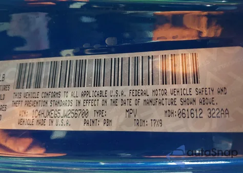 2018 Jeep Wrangler Unlimited Sahara 4X4 from USA, damaged, VIN 1C4HJXEG5JW256700